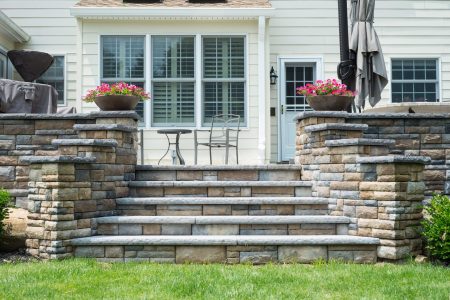 Entryway Steps design & installation